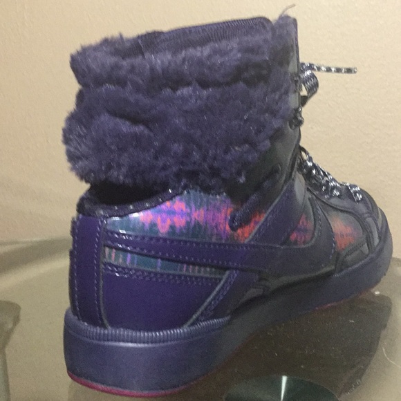 Nike Womens Air Troupe II Mid Imperial Purple - Picture 3 of 8
